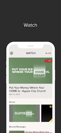 Agape City Screen 2