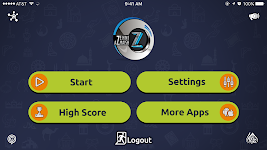 screenshot of Zehni Azmaish Quiz App