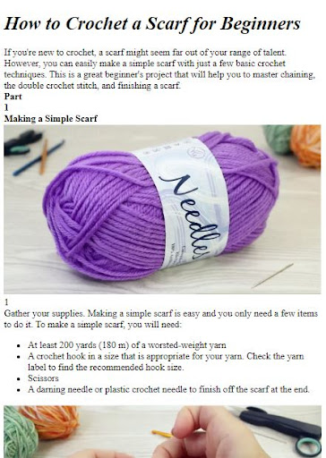 How to Crochet Screen 3