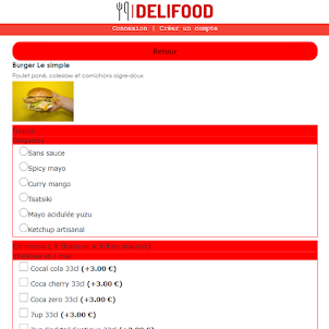 Delifood : Livraison de repas