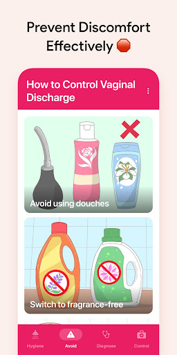 Control Vaginal Discharge Screen 2