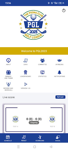 Pune Golf League 2023 Screen 2