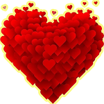Cover Image of Download Stickers: Love Valentine Heart  APK