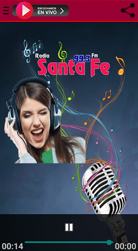 Android application Radio Santa Fe Tucume screenshort
