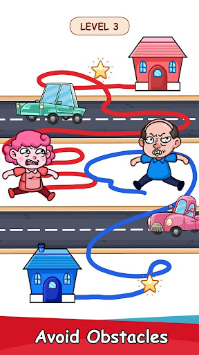 Home Rush: Draw Line Puzzle Screen 2