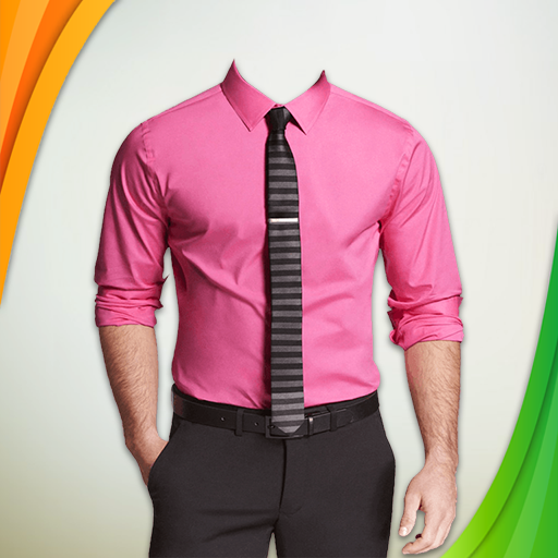 Man Formal Shirt Photo Suit  Icon
