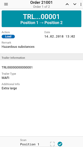Site Logistics Screen 2