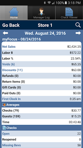 myFocus Mobile Screen 2