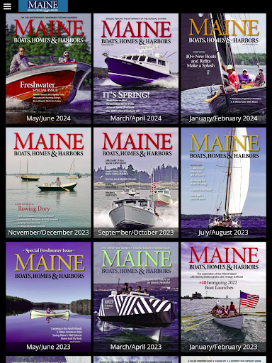 Android application Maine Boats Homes & Harbors screenshort