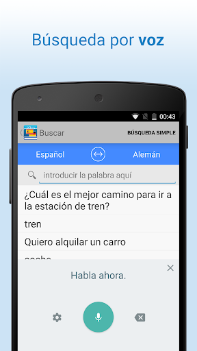 Traducción Español-Alemán Screen 2