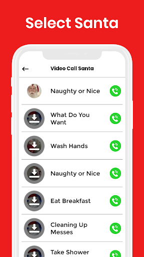 Video Call Santa Real Screen 2