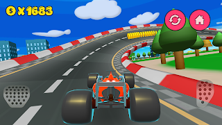 Cartoon Cars Driving - Screenshot 2