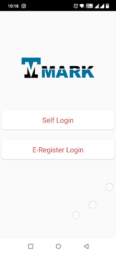 Android application Attendence screenshort