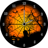 Halloween Analog Clock icon