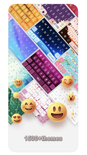 Android application Touch Pal Cut Emoji Keyboard screenshort