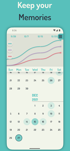 Android application Quiary - Your private journal screenshort
