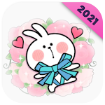 Cover Image of Download Spoiled Rabbit Stickers for WAStickerApps 1.1 APK