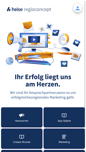 Android application Heise App-Vertrieb screenshort