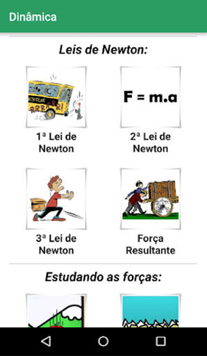 Física em Indagações: Dinâmica Screen 2