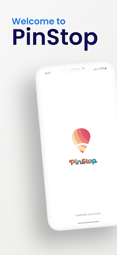 Android application Pinstop-add logs for ur Street screenshort