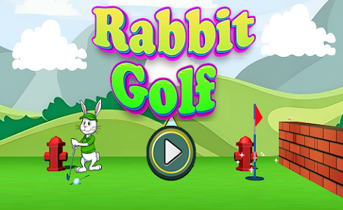 Rabbit Golf Carrot Game