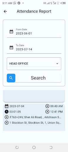 Android application Financials Ace screenshort
