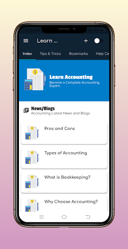 Screenshot of Learn Basic Accounting Offline