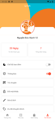 Tất tật - Tài xế Screen 3