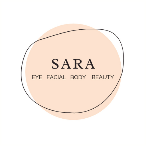 【SARA】 eyelash salon logo