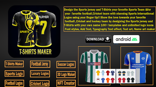 Sports T-shirt Maker&Designer - Apps on Google Play