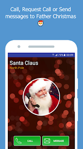Chat with Santa Fake call