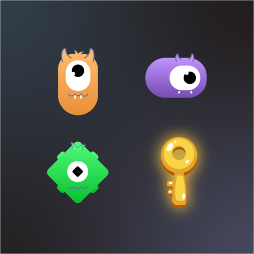 Trio - Puzzle Dungeon Heroes logo