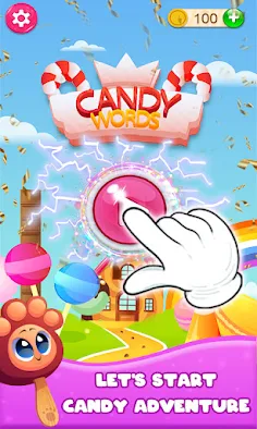 Word Find – Candy Word Guess - Screenshot 1