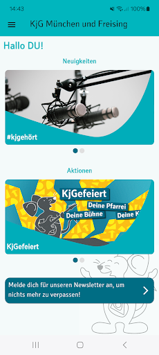 Android application KjG App screenshort