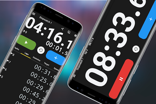 Android application Stopwatch X: Sports Lap Timer screenshort