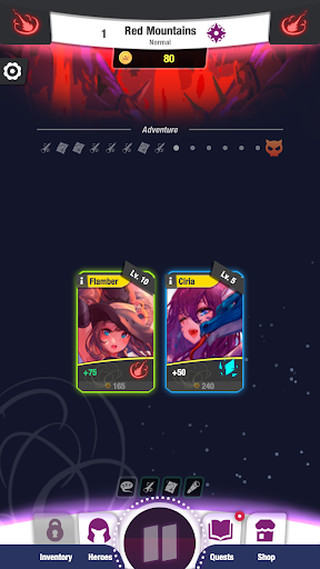 Android application Infinity Raid screenshort