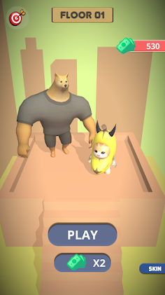 banana cat hide from giga doge - Screenshot 1