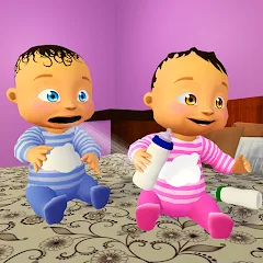 本物の双子の赤ちゃんシミュレーター3D