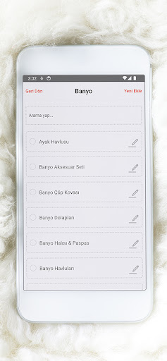 Android application Çeyiz Perisi screenshort
