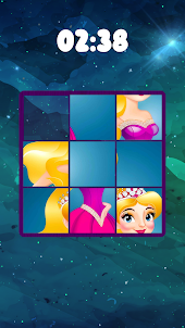 Magic Princess Sliding Puzzle