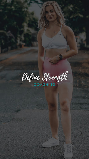 Android application Define Strength Coaching screenshort