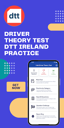 Android application Ireland Driver Theory Test DTT screenshort
