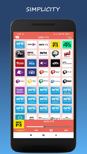 Android application Radio Norge - Live ! screenshort