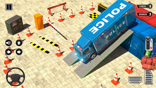 Police Car Games Parking 3D Screen 2