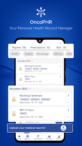 OncoBuddy: The Cancer Care App Screen 2