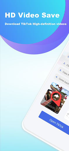 Android application Tik Downloader No Watermark screenshort