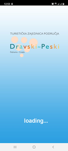 Android application Explore Dravski Peski screenshort