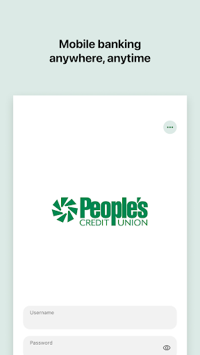 People's CU Mobile Banking Screenshot