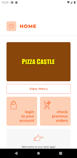 Android application Pizza Castle NN8 screenshort