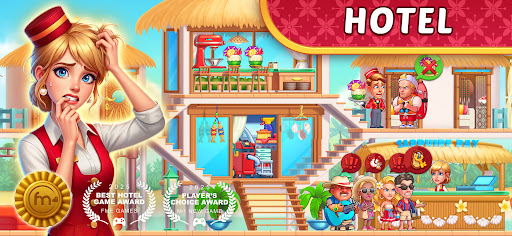 My Hotel ™ Grand Fun Mania! Mod APK screenshot 3 - Android mod game interface